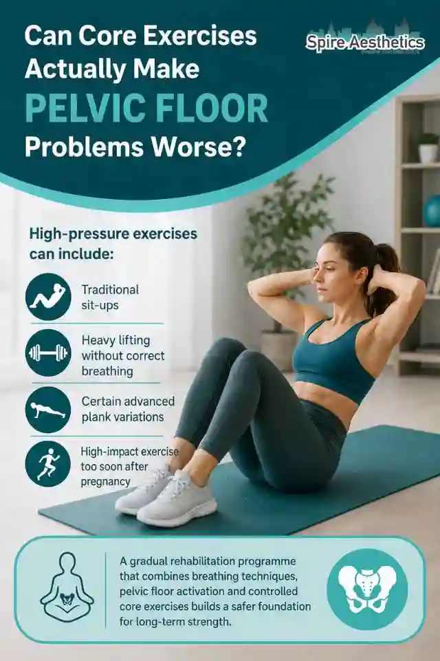 Can Strengthening Your Core Alone Actually Make Pelvic Floor Problems Worse Wiltshire?